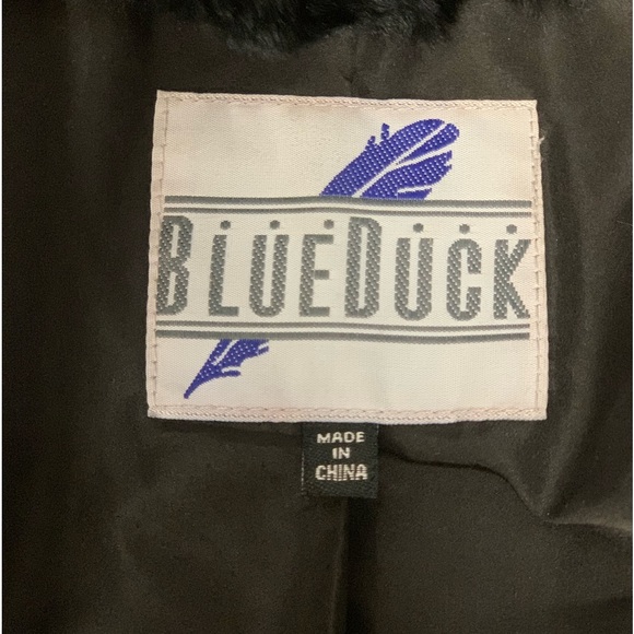 Blue Duck Fur & Shearling Coat - Picture 10 of 13